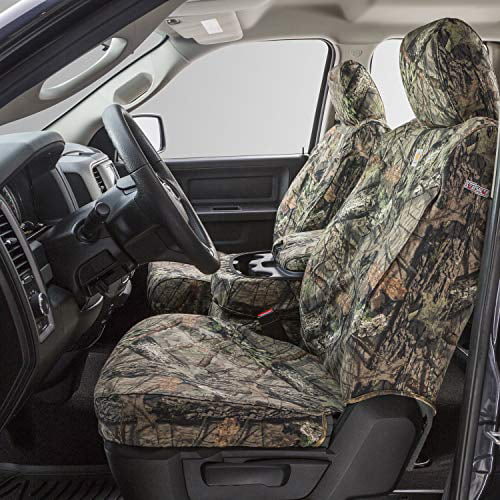 Covercraft Carhartt Mossy Oak Camo SeatSaver Front Row Custom Fit Seat Cover for Select Nissan Armada Models SSC3424CAMB Break-Up Country Duck Weave 